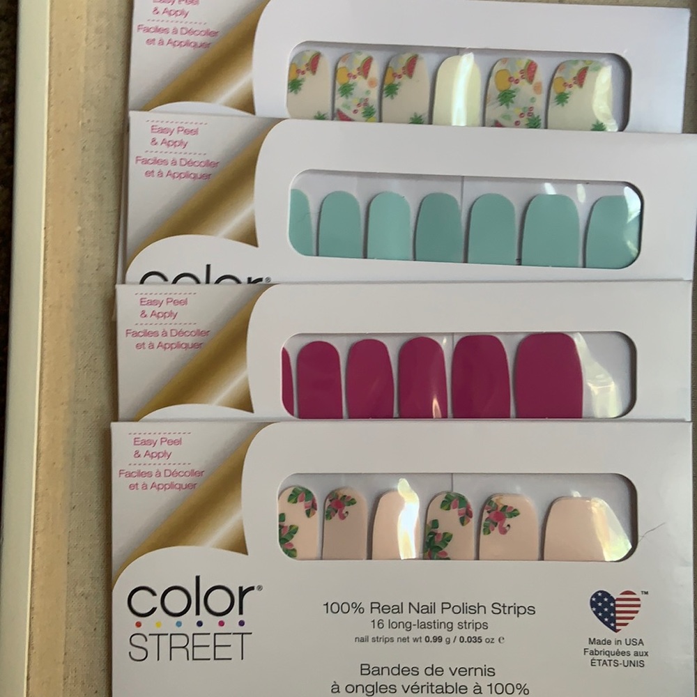 color Street nail strips bundle